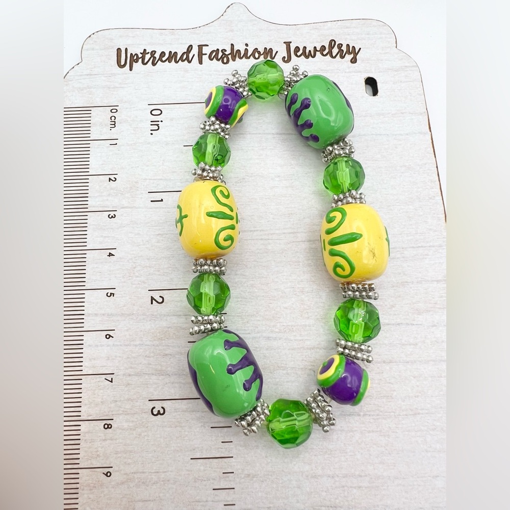 MARDI GRAS BRACELET - Picture 4 of 7